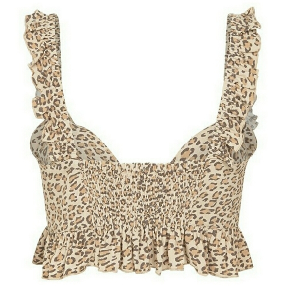 Spell designs frankie crop top cheetah S leopard - Picture 3 of 14